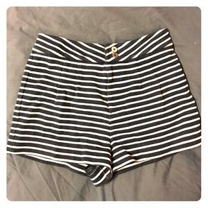 Navy blue striped Marc by Marc Jacobs shorts
